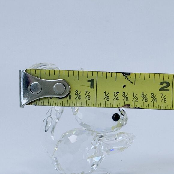 Swarovski Crystal Woodland Friends, Squirrel-LRG Ears-Var1, figurine, No Box VTG - Picture 4 of 12